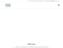 Tablet Screenshot of inbdna.com